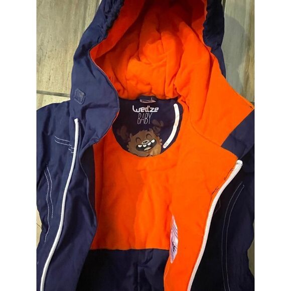 BOYS GIRLS WEDZE SNOWSUIT, LOVELY PADDED WARM SKI SUIT AGE 18 MONTHS - Picture 5 of 11